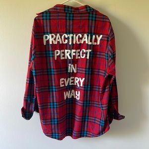 Cakeworthy Marry Poppins Flannel